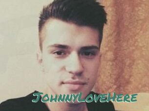 JohnnyLoveHere